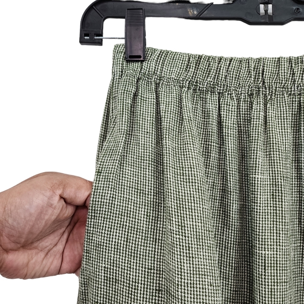 Aly Wear Women's Houndstooth A-line Maxi Skirt - XS - Picture 2 of 6